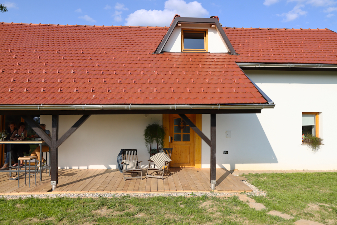 Hiška pod Klumpo - terasa